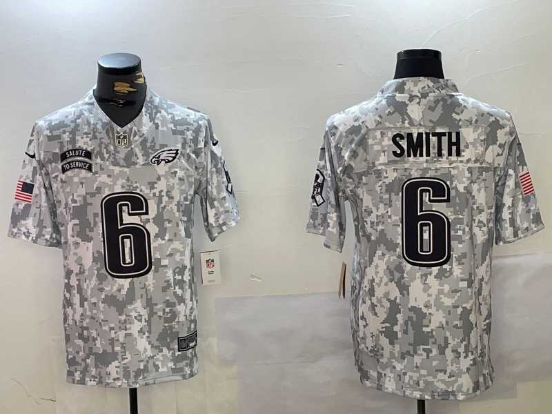 Men's Philadelphia Eagles #6 DeVonta Smith Arctic Camo 2024 FUSE Salute to Service Limited Stitched Jersey Dzhi,We sell and wholesale Men's Philadelphia Eagles #6 DeVonta Smith Arctic Camo 2024 FUSE Salute to Service Limited Stitched Jersey Dzhi on line form chian!